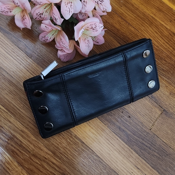 Hammitt Black Leather 110 Wallet - Picture 2 of 6